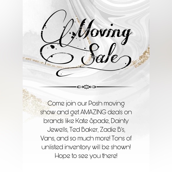 Dainty Jewells Other - Moving Posh Show!!